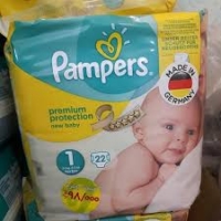 چهار بسته پوشک بچه پمپرز پریمای لهستانی ضد حساسیت سایز 1 
